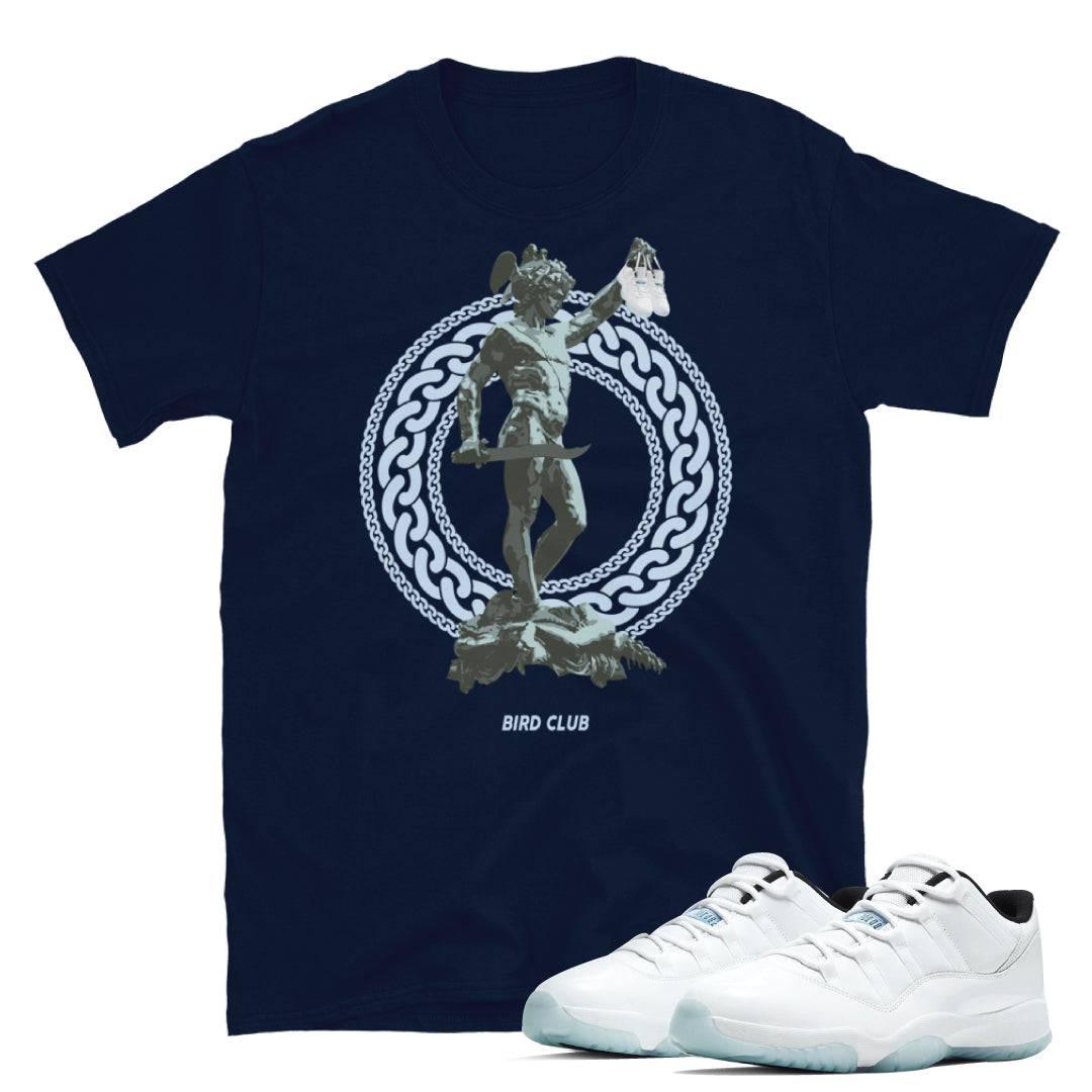 Legend Blue Retro 11 Low Shirt - Sneaker Tees to match Air Jordan Sneakers