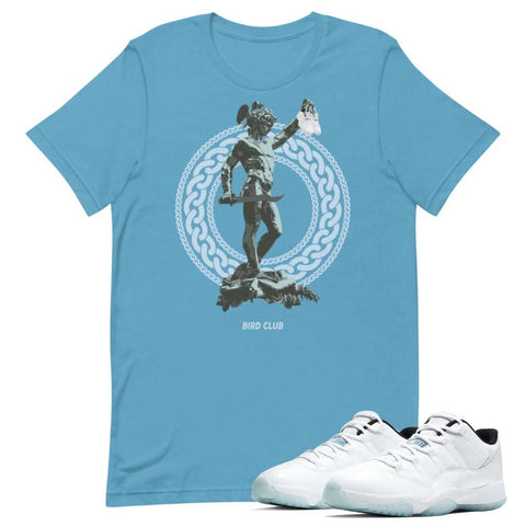 Legend Blue Retro 11 Low Shirt - Sneaker Tees to match Air Jordan Sneakers