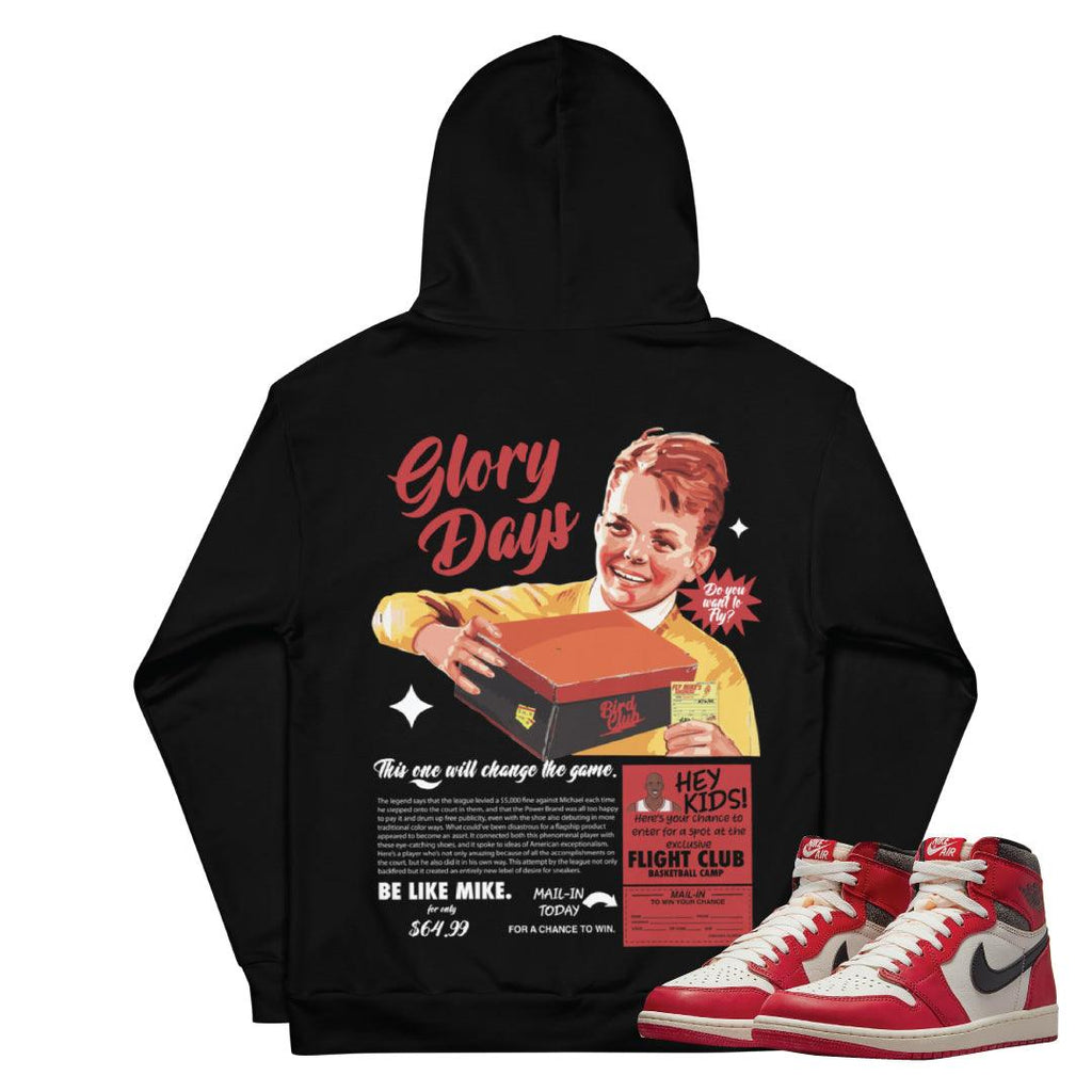 Retro 1 "Lost & Found" Hoodie - Sneaker Tees to match Air Jordan Sneakers