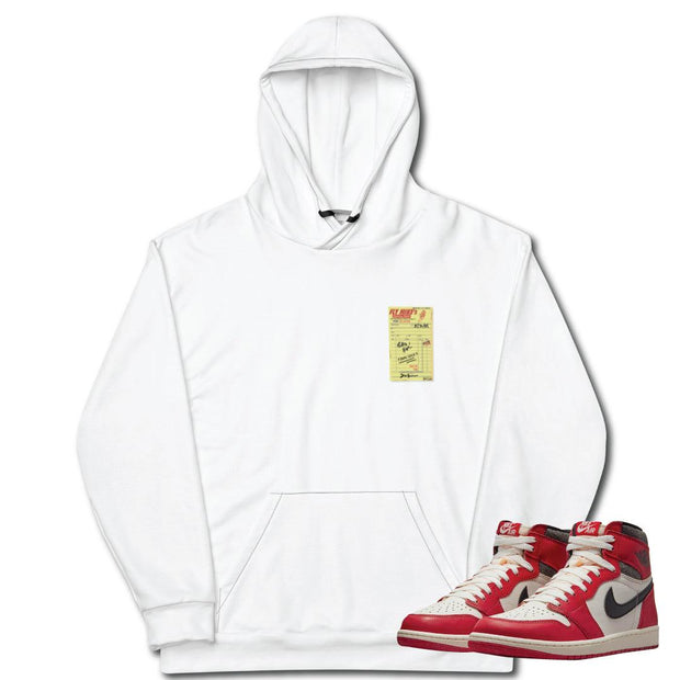 Retro 1 "Lost & Found" Hoodie - Sneaker Tees to match Air Jordan Sneakers