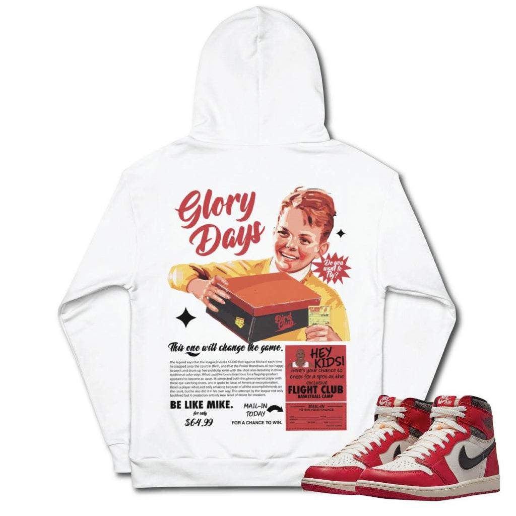 Retro 1 "Lost & Found" Hoodie - Sneaker Tees to match Air Jordan Sneakers