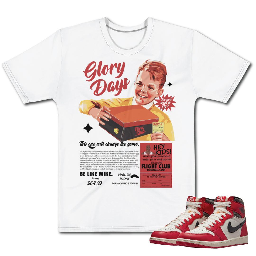 Retro 1 "Lost & Found" Shirt - Sneaker Tees to match Air Jordan Sneakers