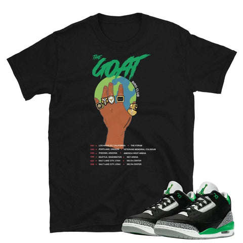 Retro 3 "Pine Green" Shirt - Sneaker Tees to match Air Jordan Sneakers