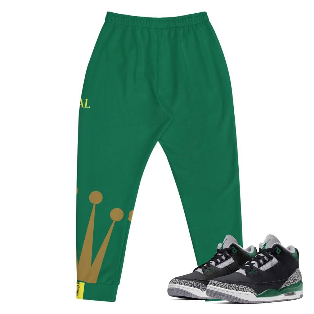 Retro 3 Pine Green Joggers - Sneaker Tees to match Air Jordan Sneakers
