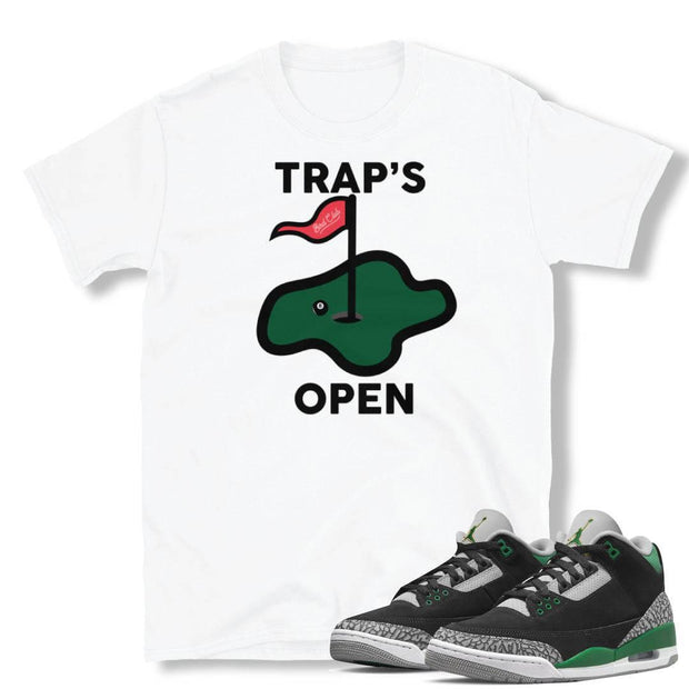 Pine Green Retro 3 Shirt - Sneaker Tees to match Air Jordan Sneakers