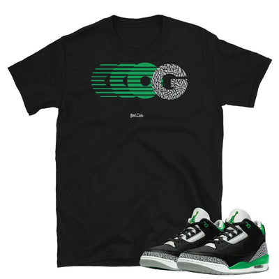 Retro 3 "Pine Green" OG Shirt - Sneaker Tees to match Air Jordan Sneakers