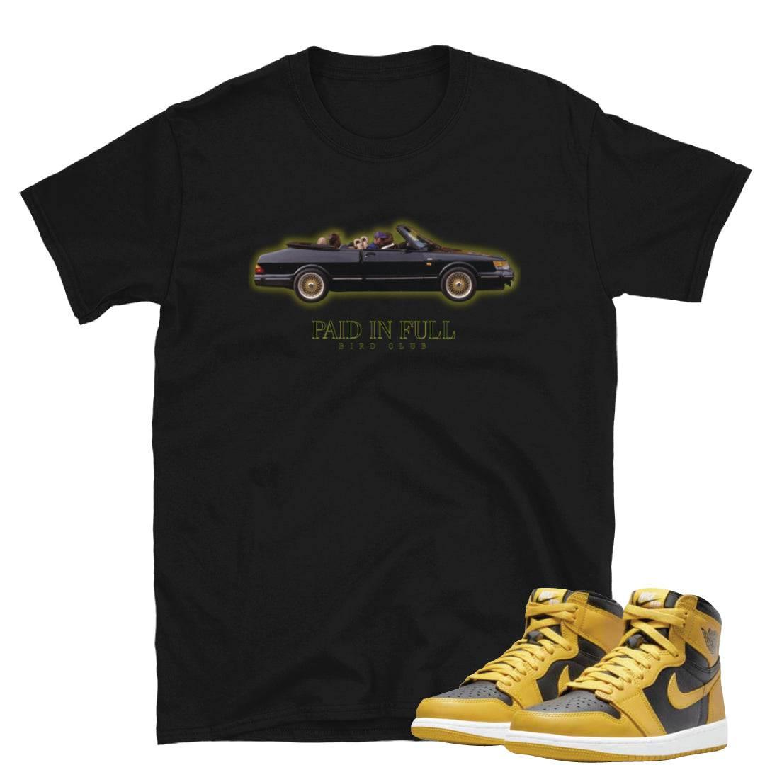Retro 1 POLLEN SHIRT - Sneaker Tees to match Air Jordan Sneakers