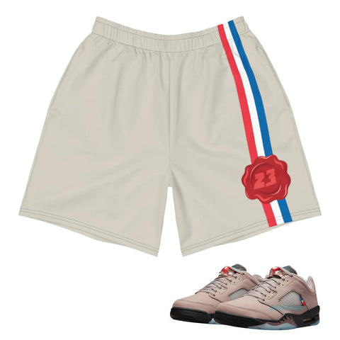 Retro 5 PSG Shorts - Sneaker Tees to match Air Jordan Sneakers
