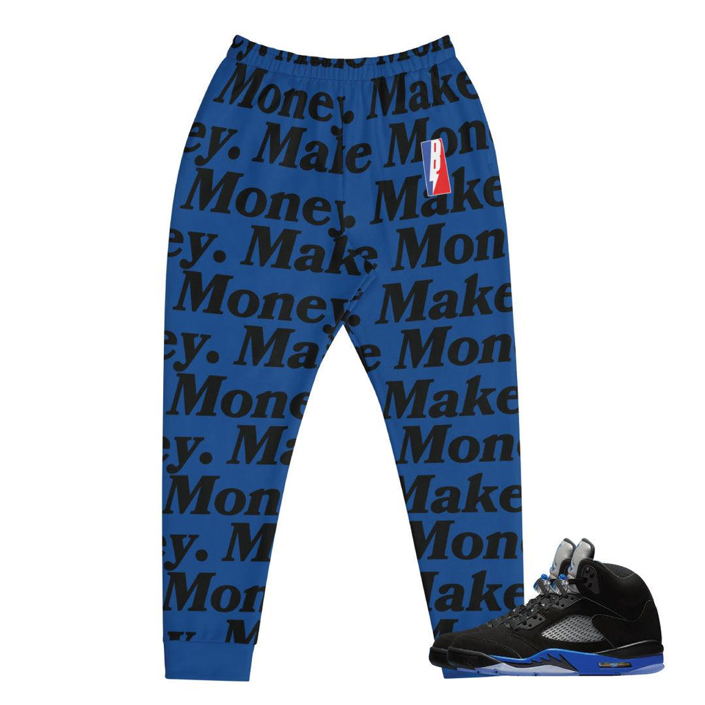 Retro 5 Racer Blue Jogger - Sneaker Tees to match Air Jordan Sneakers