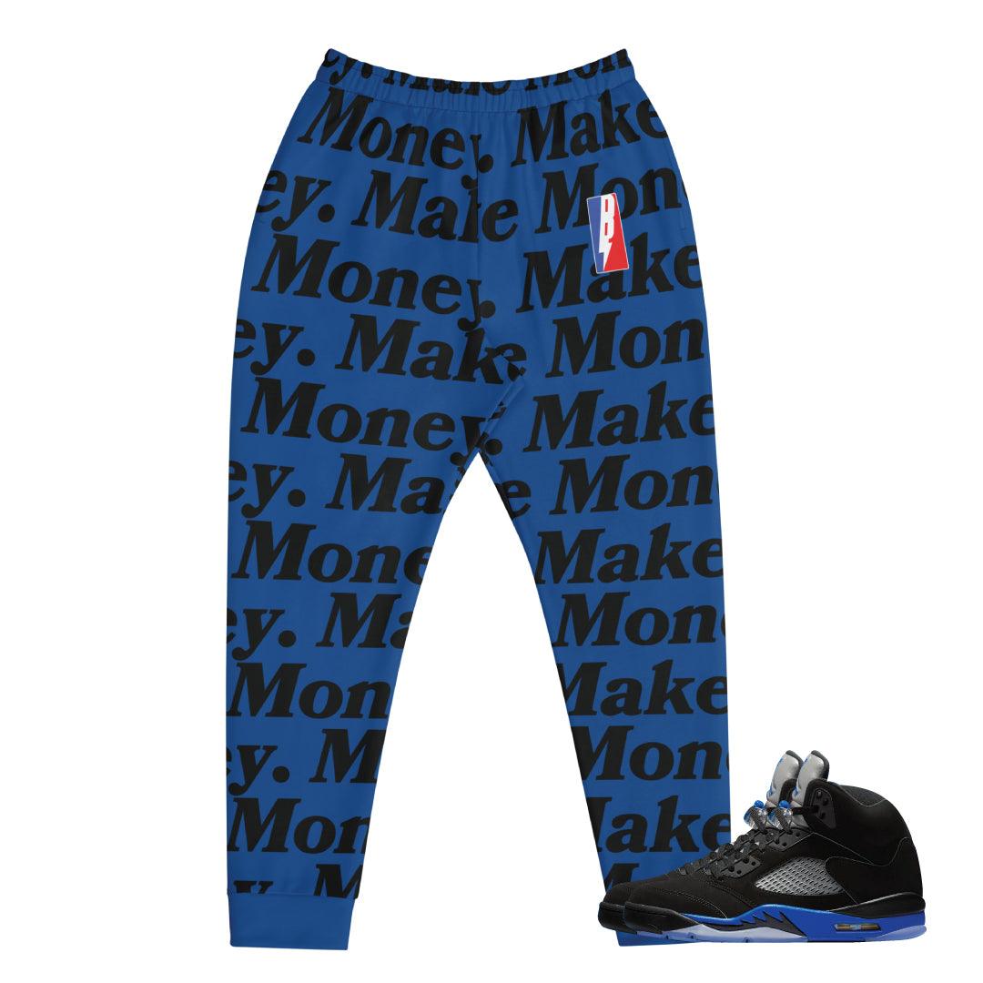 Retro 5 Racer Blue Jogger - Sneaker Tees to match Air Jordan Sneakers