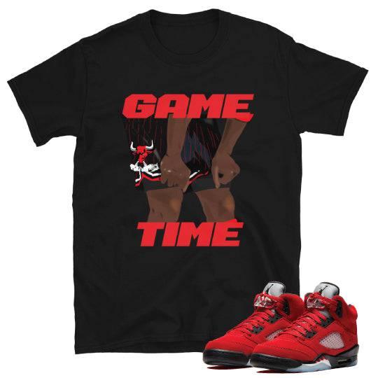 Raging Bulls Retro 5 Shirt - Sneaker Tees to match Air Jordan Sneakers