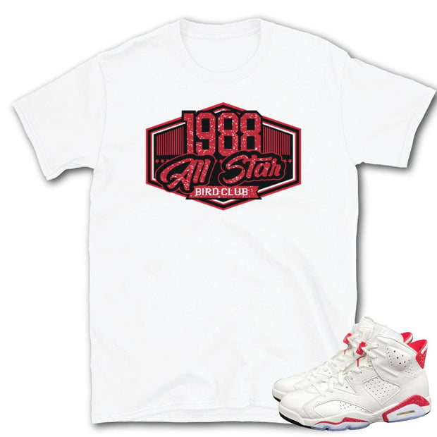 Retro 6 Red Oreo All Star Shirt - Sneaker Tees to match Air Jordan Sneakers