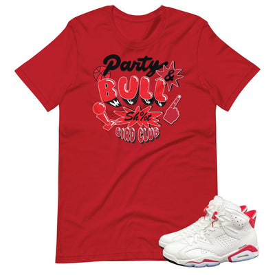 Retro 6 Red Oreo Shirt - Sneaker Tees to match Air Jordan Sneakers