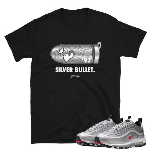 Air Max 97 Silver Bullet Shirt - Sneaker Tees to match Air Jordan Sneakers