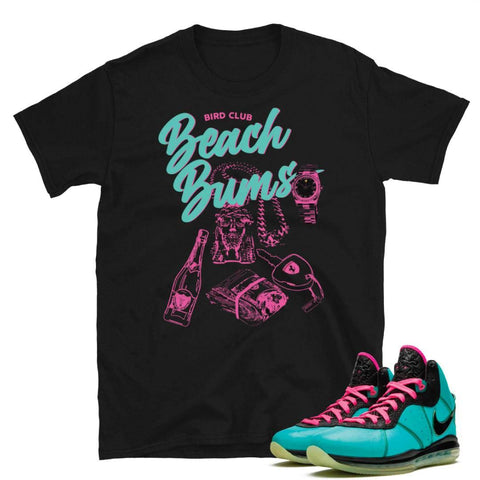 South Beach Lebron 8 shirt - Sneaker Tees to match Air Jordan Sneakers