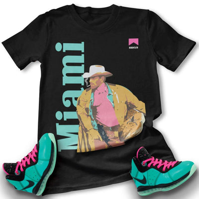 Lebron 8 South Beach Cocaine Cowboy shirt - Sneaker Tees to match Air Jordan Sneakers