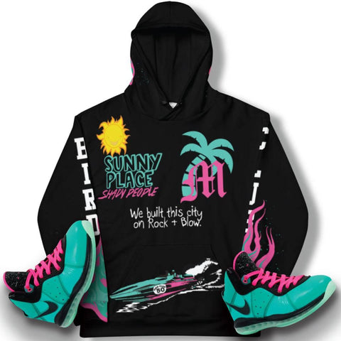 Lebron 8 South Beach Shirt - Sneaker Tees to match Air Jordan Sneakers