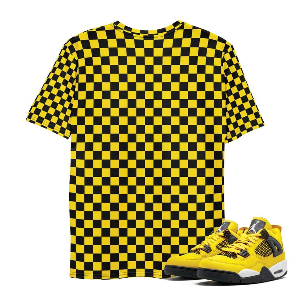 RETRO 4 Lightning SHIRT - Sneaker Tees to match Air Jordan Sneakers