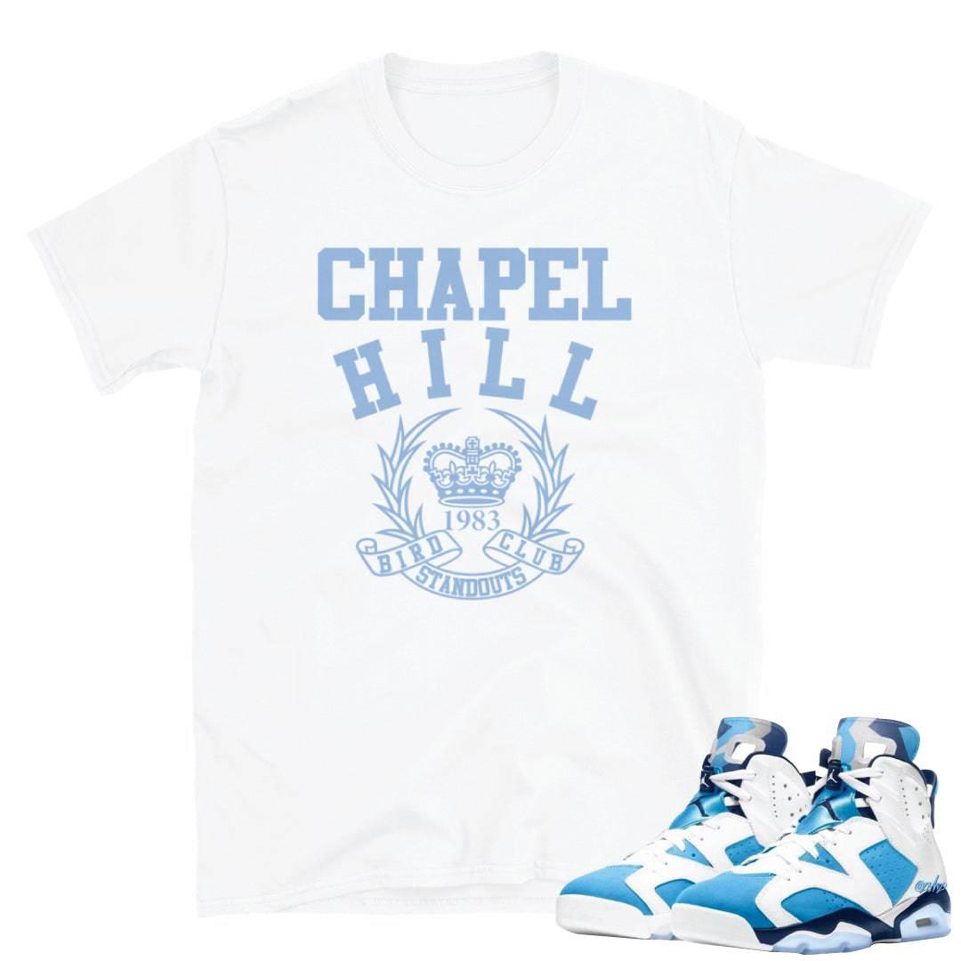 Retro 6 UNC Shirt - Sneaker Tees to match Air Jordan Sneakers