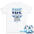 Retro 6 UNC Shirt - Sneaker Tees to match Air Jordan Sneakers