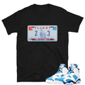 Retro 6 UNC Shirt - Sneaker Tees to match Air Jordan Sneakers
