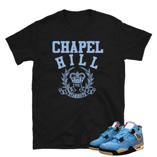 Retro Jordan 4 UNC shirt - Sneaker Tees to match Air Jordan Sneakers