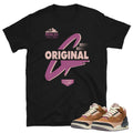Retro 3 Winterized Archaeo Brown Shirt - Sneaker Tees to match Air Jordan Sneakers