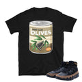 Retro 9 Olive Concord Shirt - Sneaker Tees to match Air Jordan Sneakers