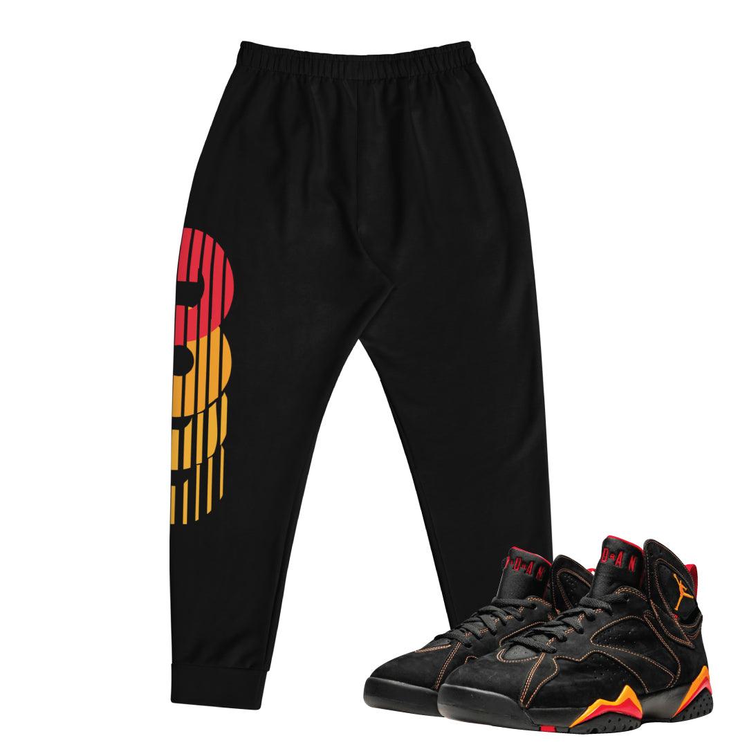 Retro 7 Citrus Joggers - Sneaker Tees to match Air Jordan Sneakers