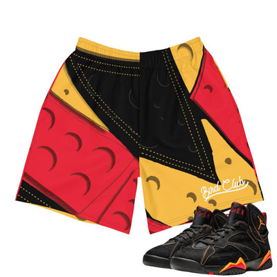 Retro 7 Citrus Shorts - Sneaker Tees to match Air Jordan Sneakers
