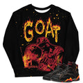 Retro 7 Citrus Sweatshirt - Sneaker Tees to match Air Jordan Sneakers