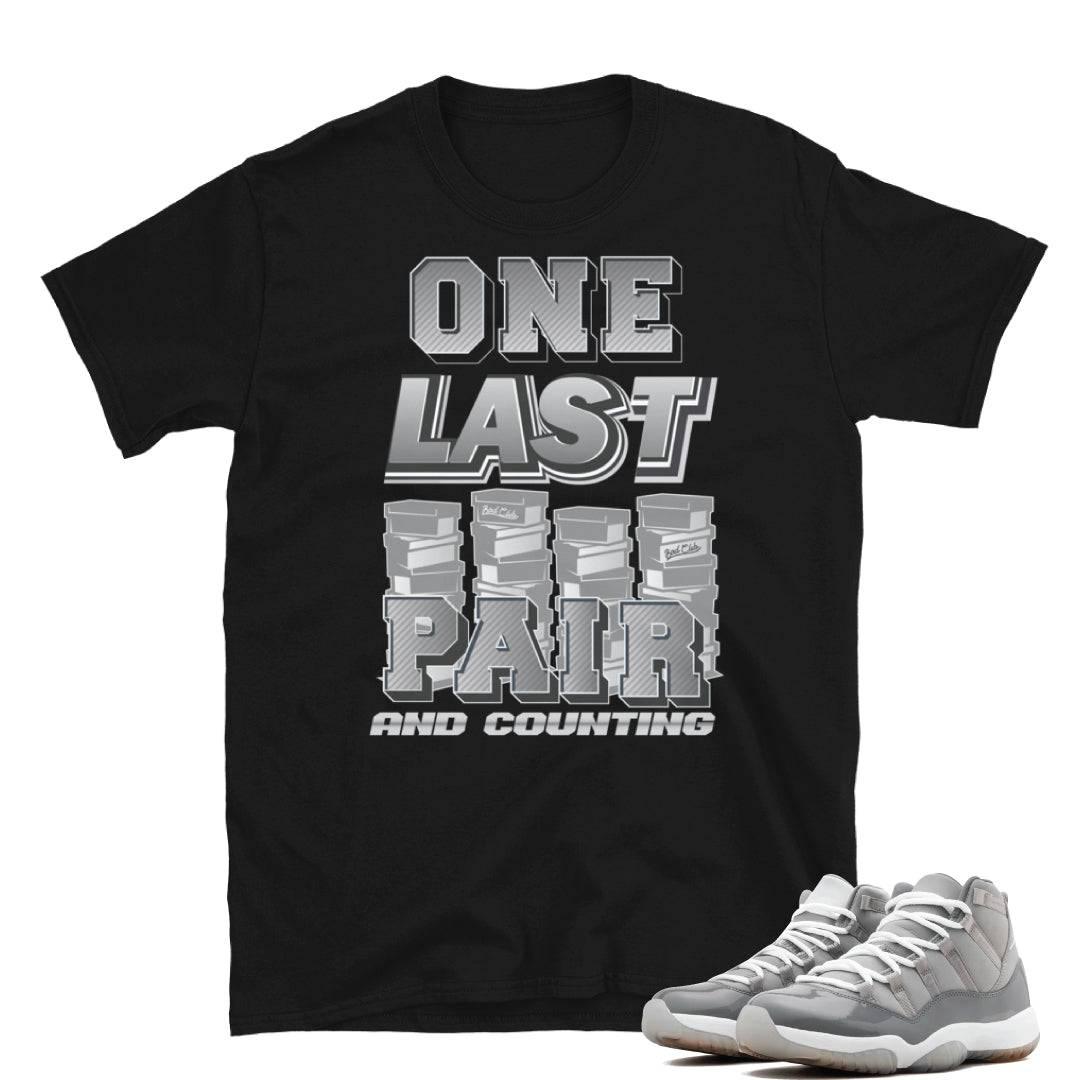 Retro 11 Cool Grey matching shirt - Sneaker Tees to match Air Jordan Sneakers