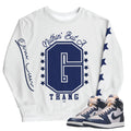 Retro 1 High 85 Georgetown Crew - Sneaker Tees to match Air Jordan Sneakers
