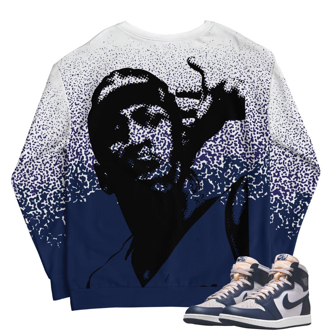 Retro 1 High 85 Georgetown Answer Crew - Sneaker Tees to match Air Jordan Sneakers