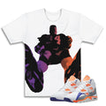 Air Trainer Bo Jackson All Over Fade Shirt - Sneaker Tees to match Air Jordan Sneakers