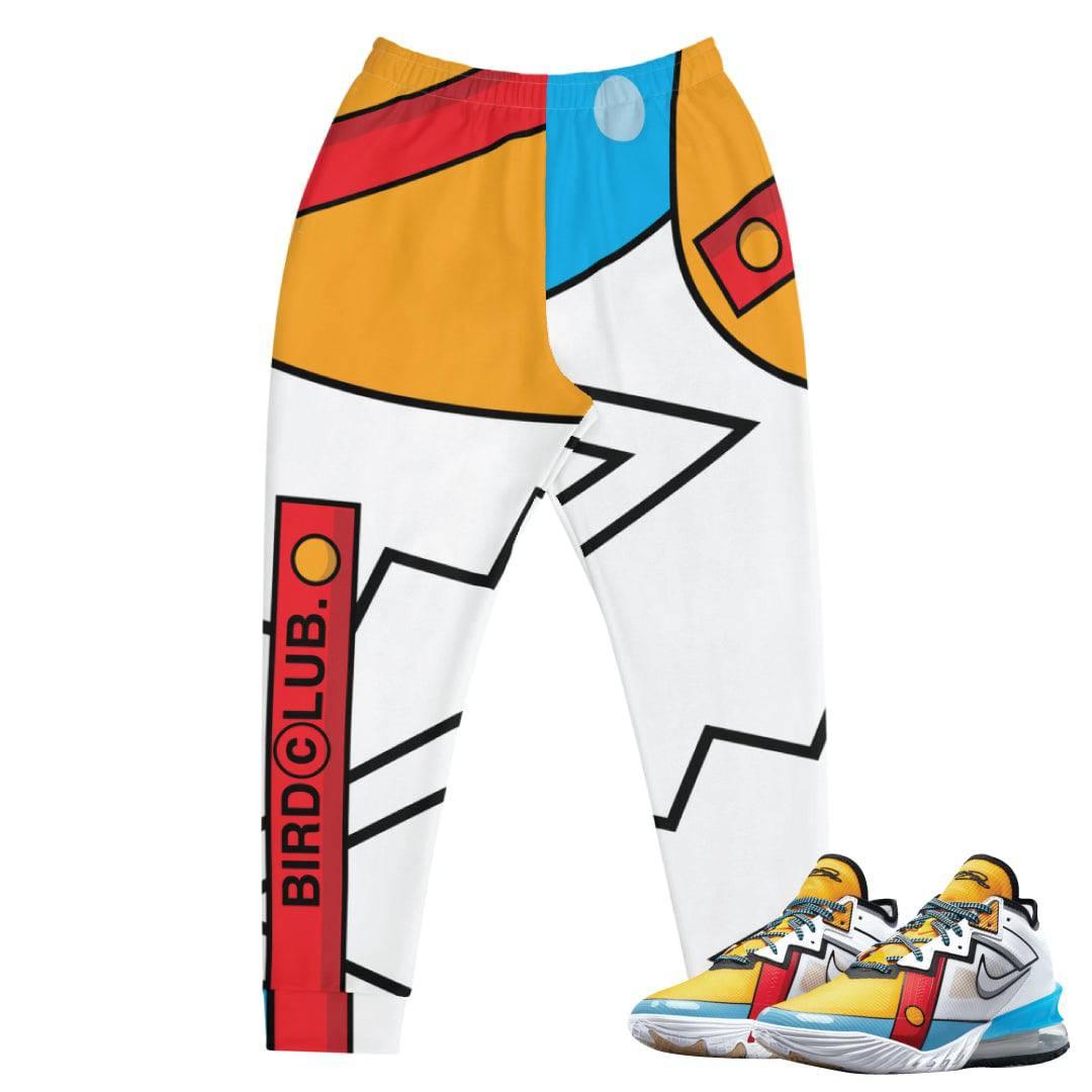 Lebron 18 Stewie Griffin Joggers - Sneaker Tees to match Air Jordan Sneakers