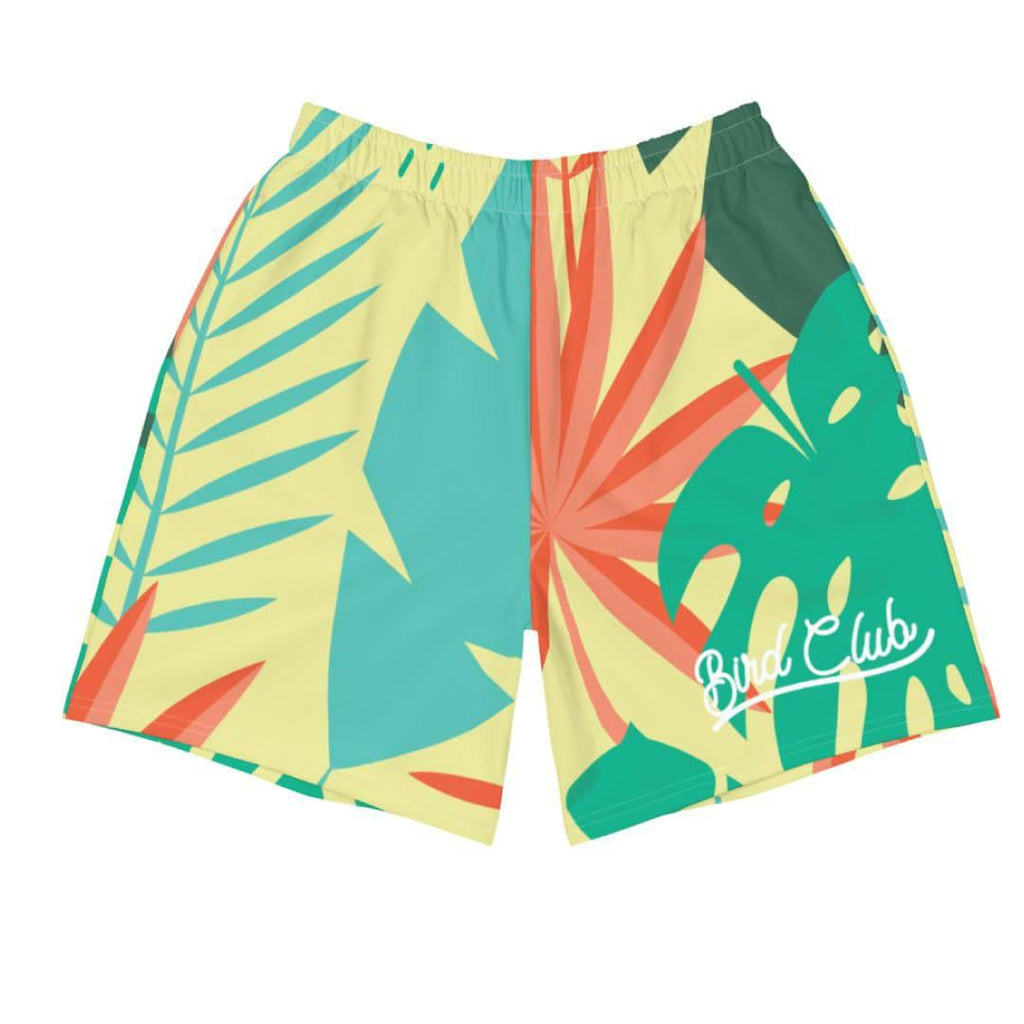 Lebron 9 "Arnold Palmer" Tropical Floral Athletic Shorts - Sneaker Tees to match Air Jordan Sneakers