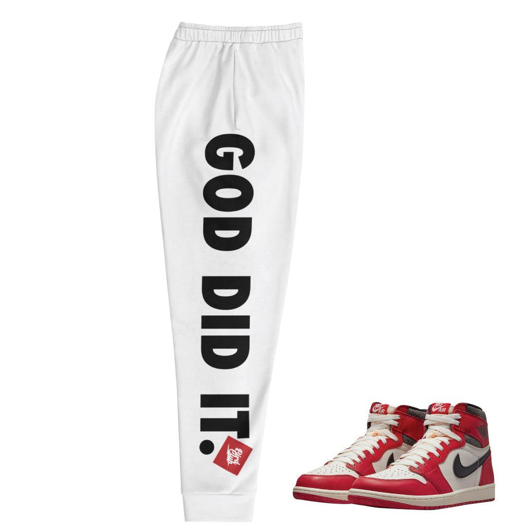 Retro 1 "Lost & Found" Joggers - Sneaker Tees to match Air Jordan Sneakers