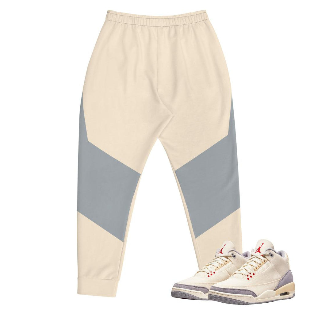 Retro 3 "Muslin" Joggers - Sneaker Tees to match Air Jordan Sneakers