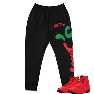 Copy of Retro 9 Chile Red Joggers - Sneaker Tees to match Air Jordan Sneakers