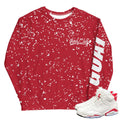 Retro 6 Red Oreo Sweatshirt - Sneaker Tees to match Air Jordan Sneakers