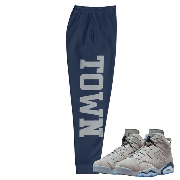 Retro 6 Georgetown Joggers - Sneaker Tees to match Air Jordan Sneakers