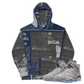 Retro 6 Georgetown Hoodie - Sneaker Tees to match Air Jordan Sneakers