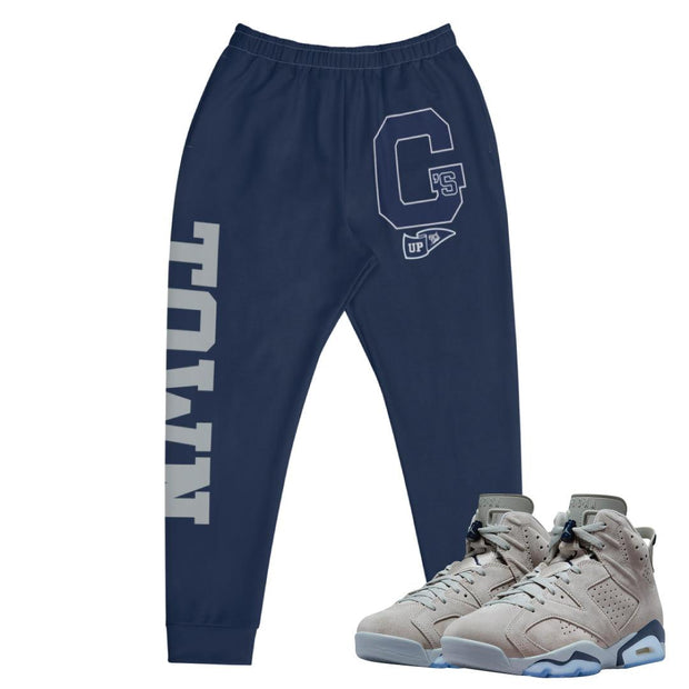 Retro 6 Georgetown Joggers - Sneaker Tees to match Air Jordan Sneakers