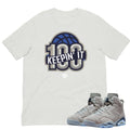Retro 6 Georgetown Shirts - Sneaker Tees to match Air Jordan Sneakers