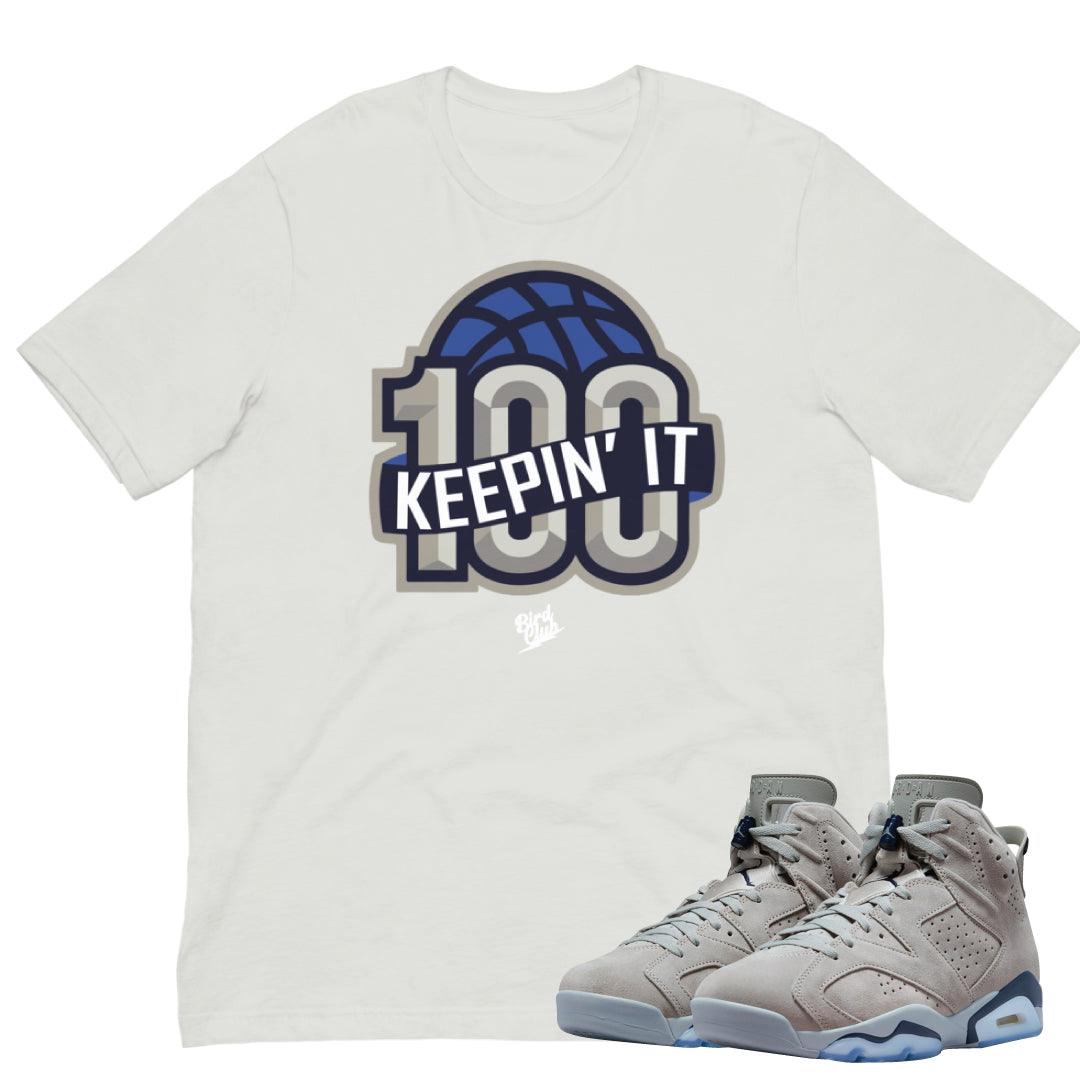 Retro 6 Georgetown Shirts - Sneaker Tees to match Air Jordan Sneakers