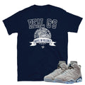 Retro 6 Georgetown Shirts - Sneaker Tees to match Air Jordan Sneakers