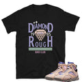Retro 7 "Saphire/Shimmer" logo shirt - Sneaker Tees to match Air Jordan Sneakers