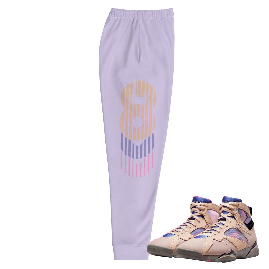 Retro 7 "Saphire/Shimmer" OG Joggers - Sneaker Tees to match Air Jordan Sneakers