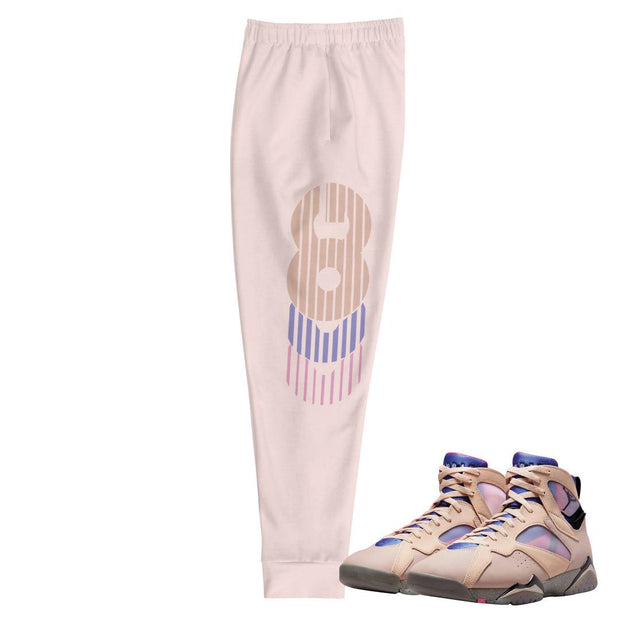 Retro 7 "Saphire/Shimmer" OG Joggers - Sneaker Tees to match Air Jordan Sneakers